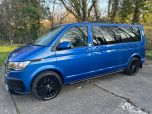 VOLKSWAGEN TRANSPORTER T6.1 150 7 SPEED DSG AUTO 8 SEAT SHUTTLE SE LWB IN RAVENNA BLUE - EURO SIX - 3489 - 1