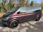 VOLKSWAGEN TRANSPORTER T6 TDI 150 7 SPEED DSG AUTO 6 SEAT KOMBI/SHUTTLE SE IN BLACKBERRY - EURO SIX - 3430 - 9