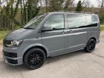 VOLKSWAGEN TRANSPORTER T6 TDI 8 SEAT SHUTTLE SWB BLACK EDITION IN PURE GREY - EURO SIX - 3497 - 1