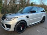 LAND ROVER RANGE ROVER SPORT SDV6 AUTOBIOGRAPHY DYNAMIC IN SILVER WITH 7 SEATS AND REAR ENTERTAINMENT - 3072 - 1