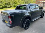 FORD RANGER WILDTRAK ECOBLUE DOUBLE CAB PICK UP 10 SPEED DSG AUTO IN SEA GREY WITH ELECTRIC ROLL TOP COVER - NO VAT - 2655 - 5