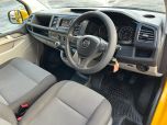 VOLKSWAGEN TRANSPORTER T6 TDI 150 6 SPEED STARTLINE SWB WINDOW VAN IN YELLOW - EURO SIX - 3408 - 18