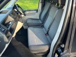 VOLKSWAGEN TRANSPORTER T6 TDI SWB WINDOW VAN WITH TAILGATE IN BLACK - EURO SIX  - 3516 - 14