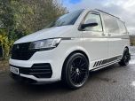 VOLKSWAGEN TRANSPORTER T6.1 TDI 110PS 6 SEAT KOMBI BLACK EDITION SWB IN CANDY WHITE - EURO SIX - DONE ONLY 263 MILES!  - 2706 - 7