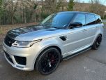 LAND ROVER RANGE ROVER SPORT SDV6 AUTOBIOGRAPHY DYNAMIC IN SILVER WITH 7 SEATS AND REAR ENTERTAINMENT - 3072 - 11